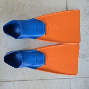 Sporti Fins- Blue and Orange